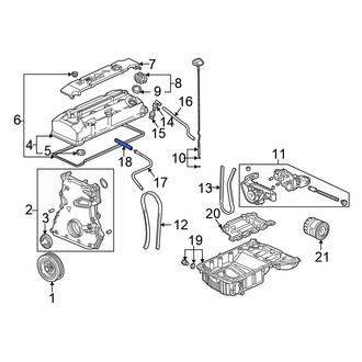 Honda OE - PCV Valve Hose