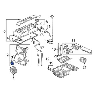 Honda OE - Front Engine Crankshaft Seal