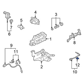Honda OE - Rear Oxygen Sensor Clip