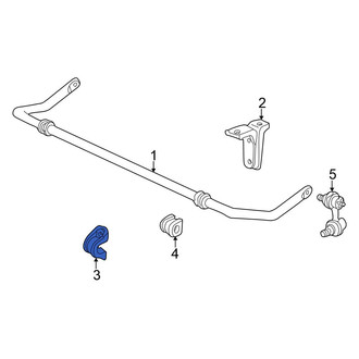 Honda OE - Suspension Stabilizer Bar Bracket