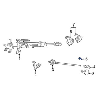 Honda OE - Steering Column U-Joint Bolt