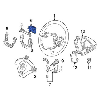 Honda OE - Steering Wheel Wiring Harness Bracket