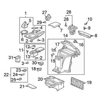 Honda OE - Center Console