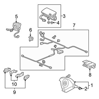 Honda OE - Restraint Systems - Air Bag Components