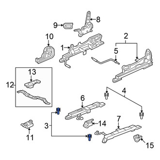 Honda OE - Front Right Seat Track Bolt