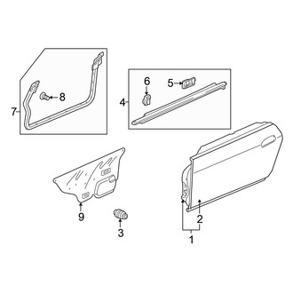 Honda OE - Door & Components