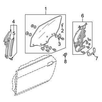 Honda OE - Door - Glass & Hardware