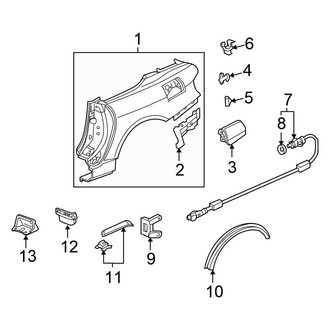 Honda OE - Quarter Panel & Components