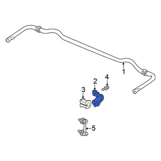 Honda OE - Rear Suspension Stabilizer Bar Bracket
