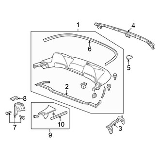 Honda OE - Rear Body & Floor - Exterior Trim (CR)