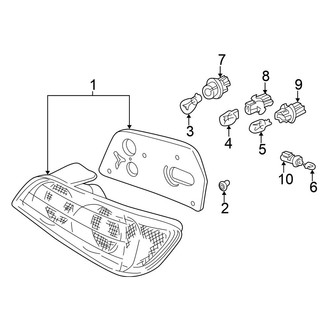 Honda OE - Rear Lamps - Combination Lamps