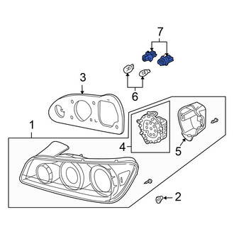 Honda OE - Rear Turn Signal Light Socket