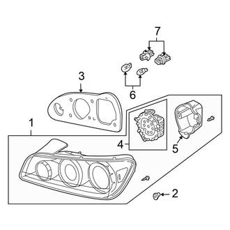 Honda OE - Rear Lamps - Combination Lamps