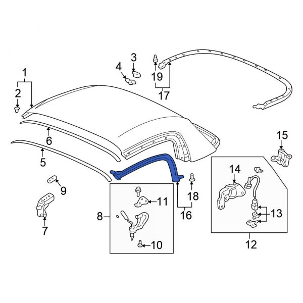 Convertible Top Seal