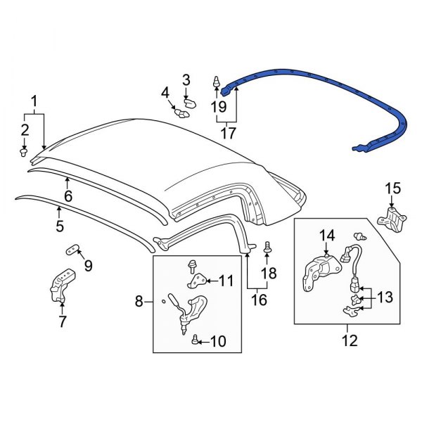 Convertible Top Seal