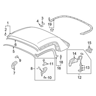 Honda OE - Removable Top - Top & Components