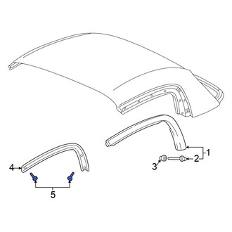 Honda OE - Roof Molding Screw