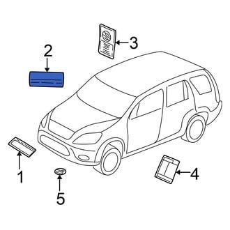 Honda OE - Air Bag Information Label