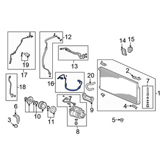 Honda OE - A/C Pipe