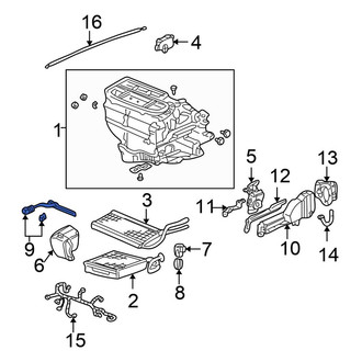 Honda OE - A/C Evaporator Temperature Sensor
