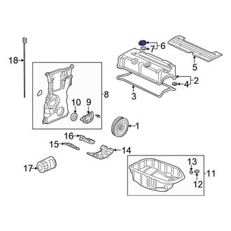 Honda OE - Engine Oil Filler Cap