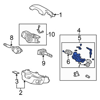 Honda OE - Steering Column Lock
