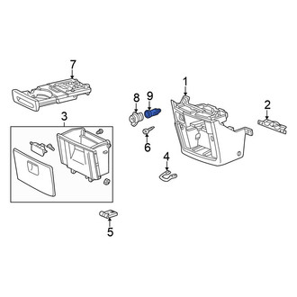 Honda OE - Front 12 Volt Accessory Power Outlet