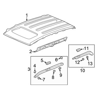 Honda OE - Roof - Exterior Trim
