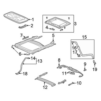 Honda OE - Roof - Sunroof