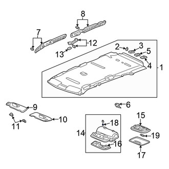 Honda OE - Front Dome Light Bulb
