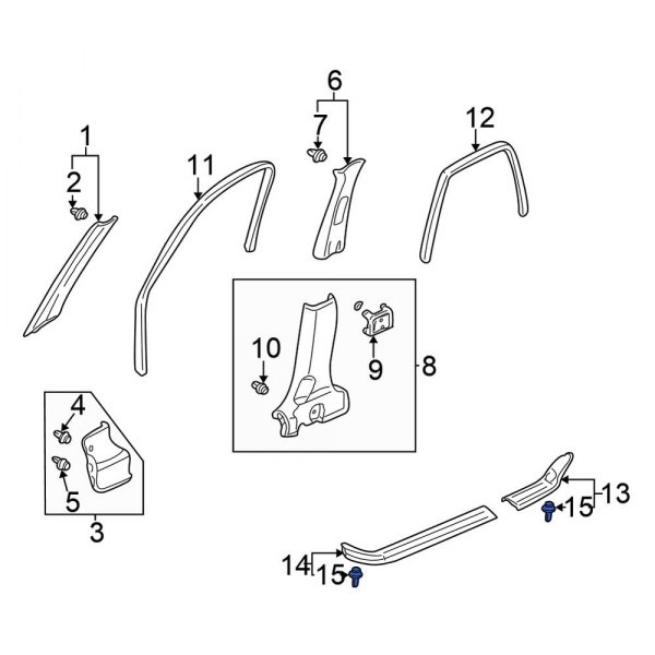 Door Sill Plate Clip