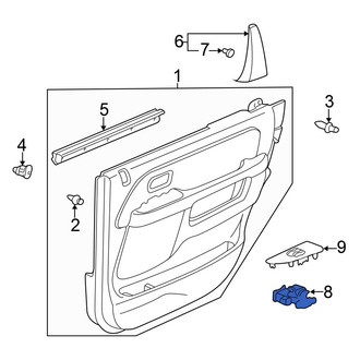 Honda OE - Rear Right Door Window Switch