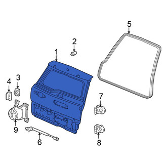 Honda OE - Rear Door Shell