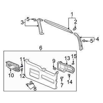 Honda OE - Steering Column Cover Screw