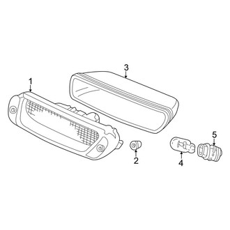 Honda OE - Rear Lamps - High Mounted Stop Lamp