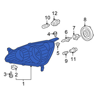 Honda OE - Front Left Headlight