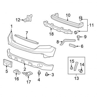 2008 Honda CR-V OEM Bumpers | Front & Rear — CARiD.com