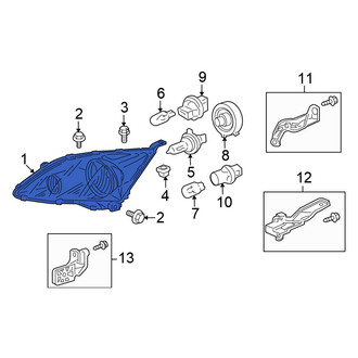 Honda OE - Front Right Headlight