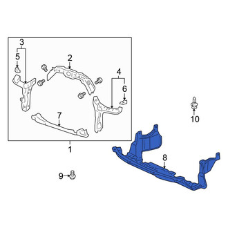 Honda OE - Front Radiator Support Splash Shield