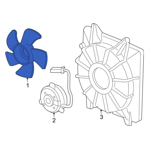 Engine Cooling Fan Blade