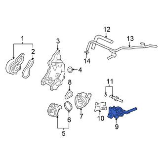 Honda OE - Engine Coolant Outlet Flange