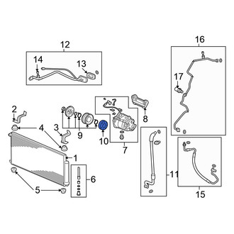 Honda OE - A/C Compressor Clutch Coil