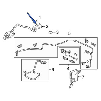 Honda OE - Radio Antenna Mast