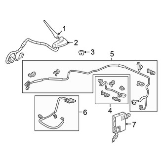 Honda OE - Electrical - Antenna