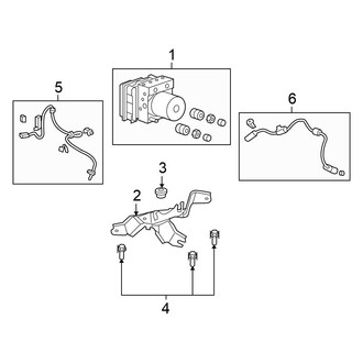Honda OE - Electrical - ABS Components (EX / EX-L / LX / SE)