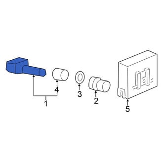 Honda OE - Tire Pressure Monitoring System (TPMS) Sensor