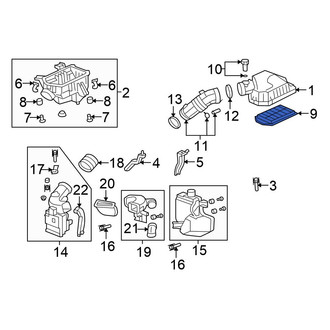 Honda OE - Engine Air Filter