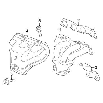 Honda OE - Exhaust System - Manifold