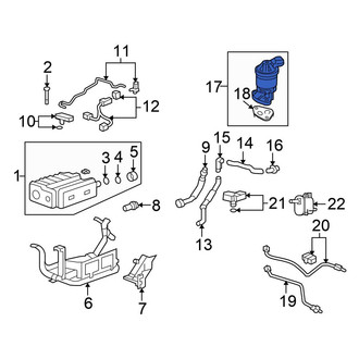 Honda OE - Exhaust Gas Recirculation (EGR) Valve