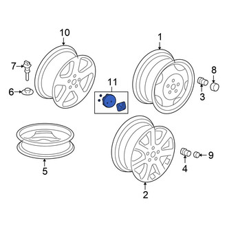 Honda OE - Wheel Cap